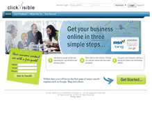 Tablet Screenshot of clickvisible.merchengines.com